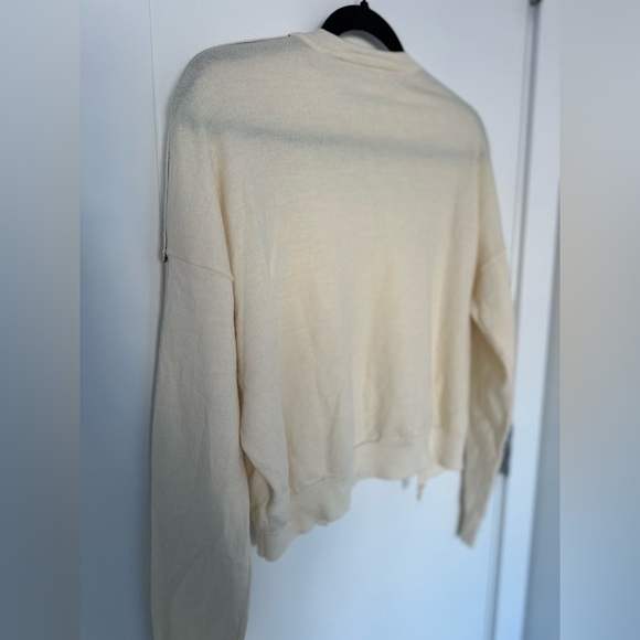 Céline Cream Wool Sweater Size M | Minimalist Luxury Knit | 100% Wool - Picture 9 of 15